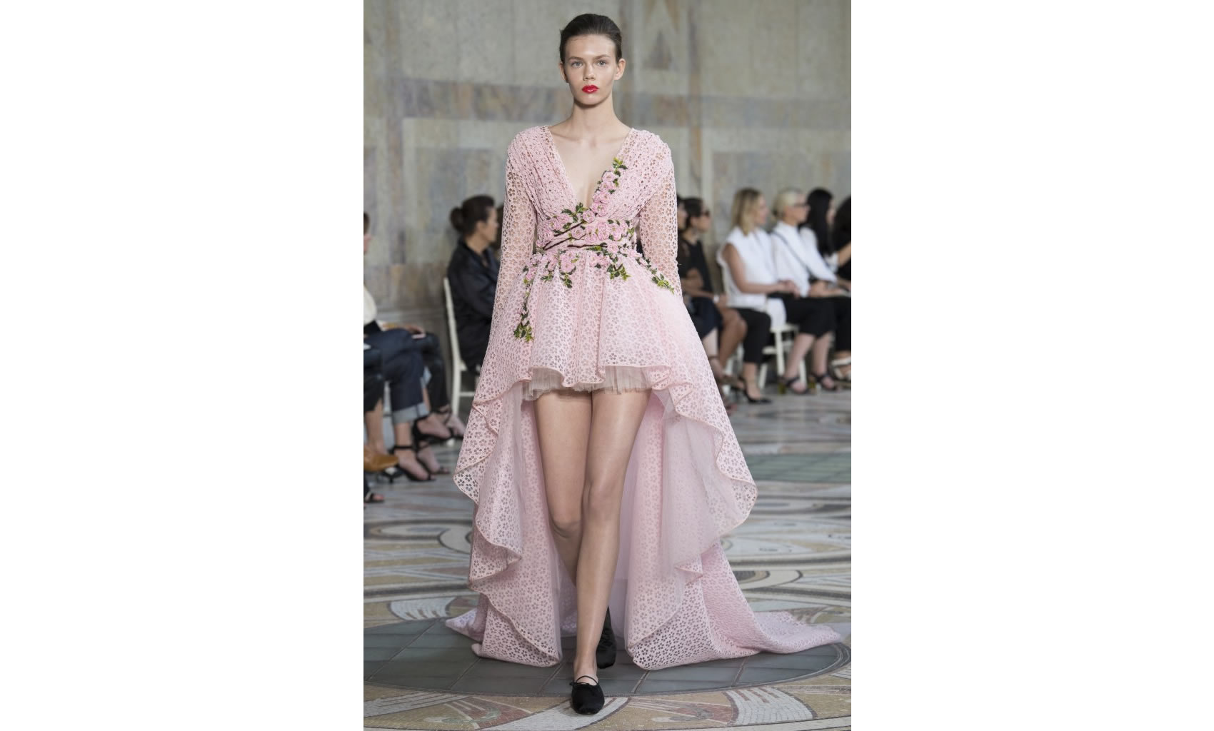 Giambattista Valli abito rosa