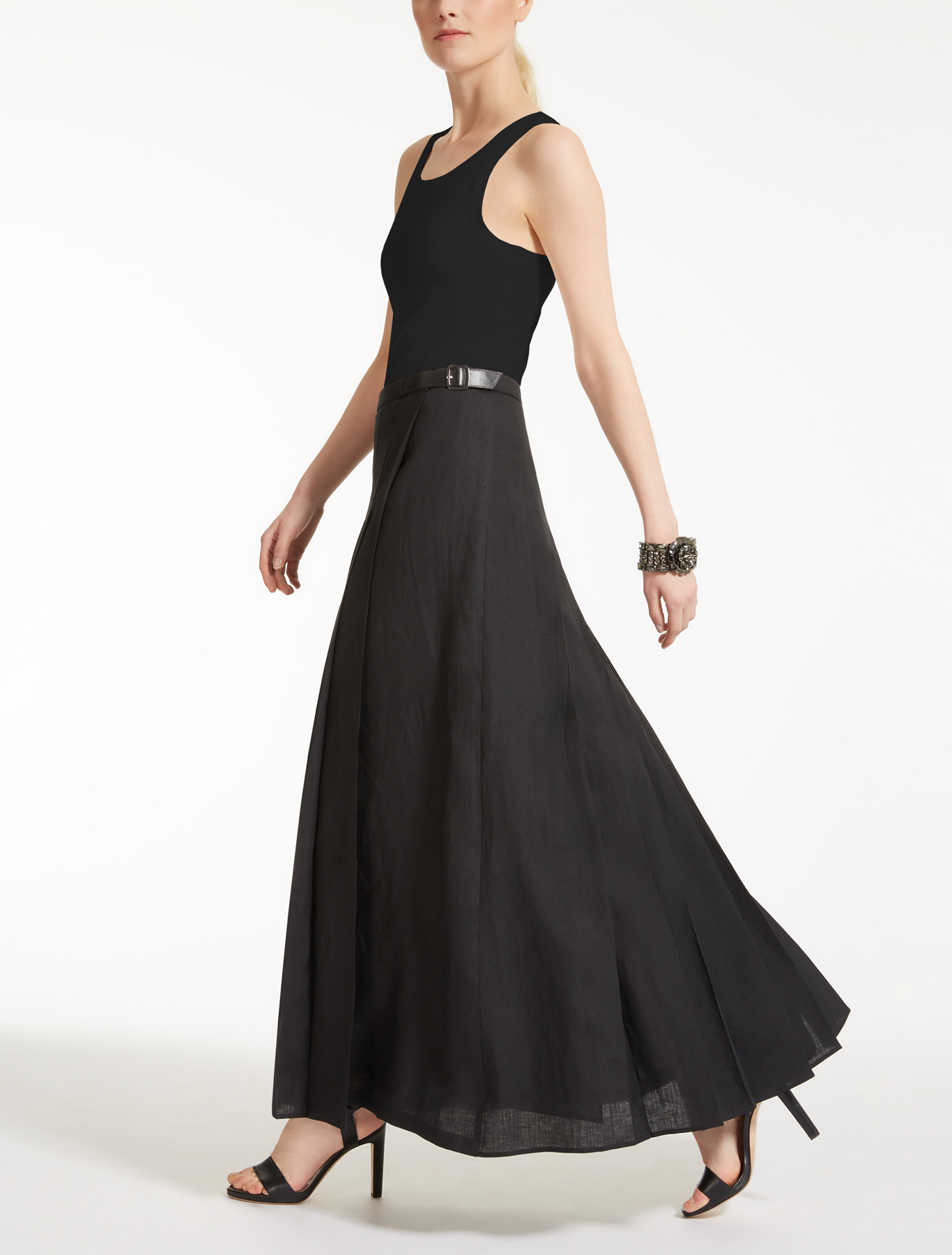 Gonna a campana lunga elegante Max Mara