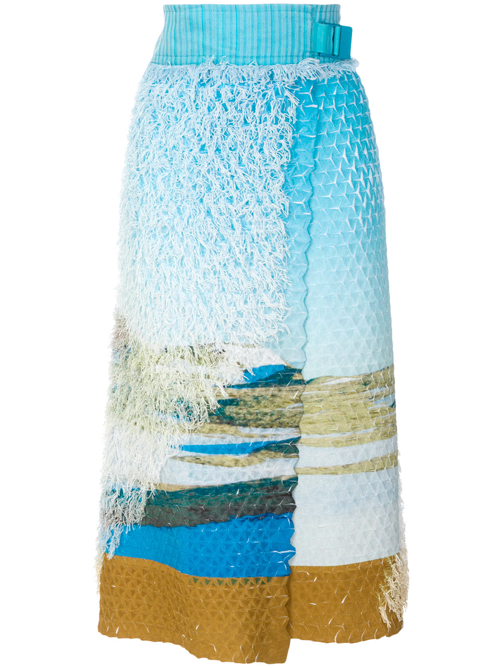 Gonna a portafoglio lunga Issey Miyake