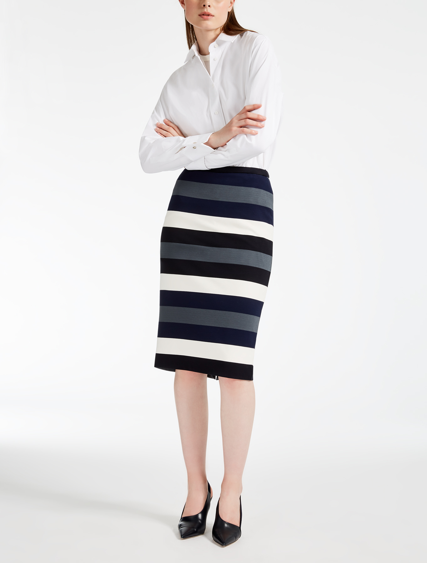 Gonna a righe Max Mara