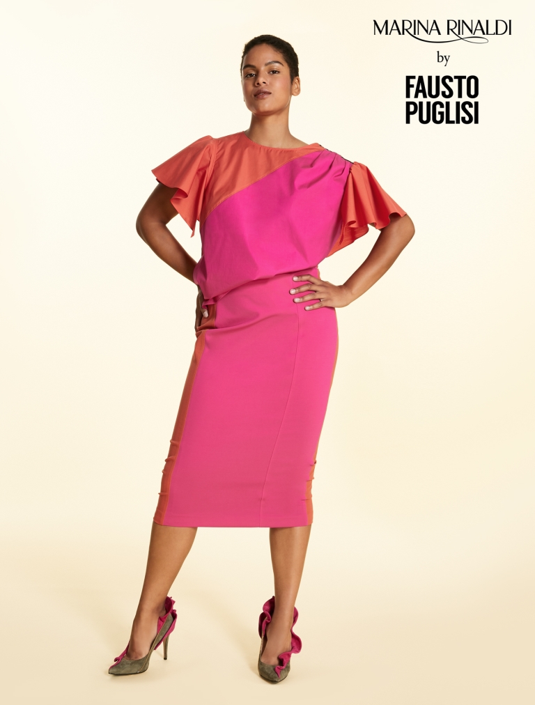 Gonna a tubino Marina Rinaldi by Fausto Puglisi a 240 euro