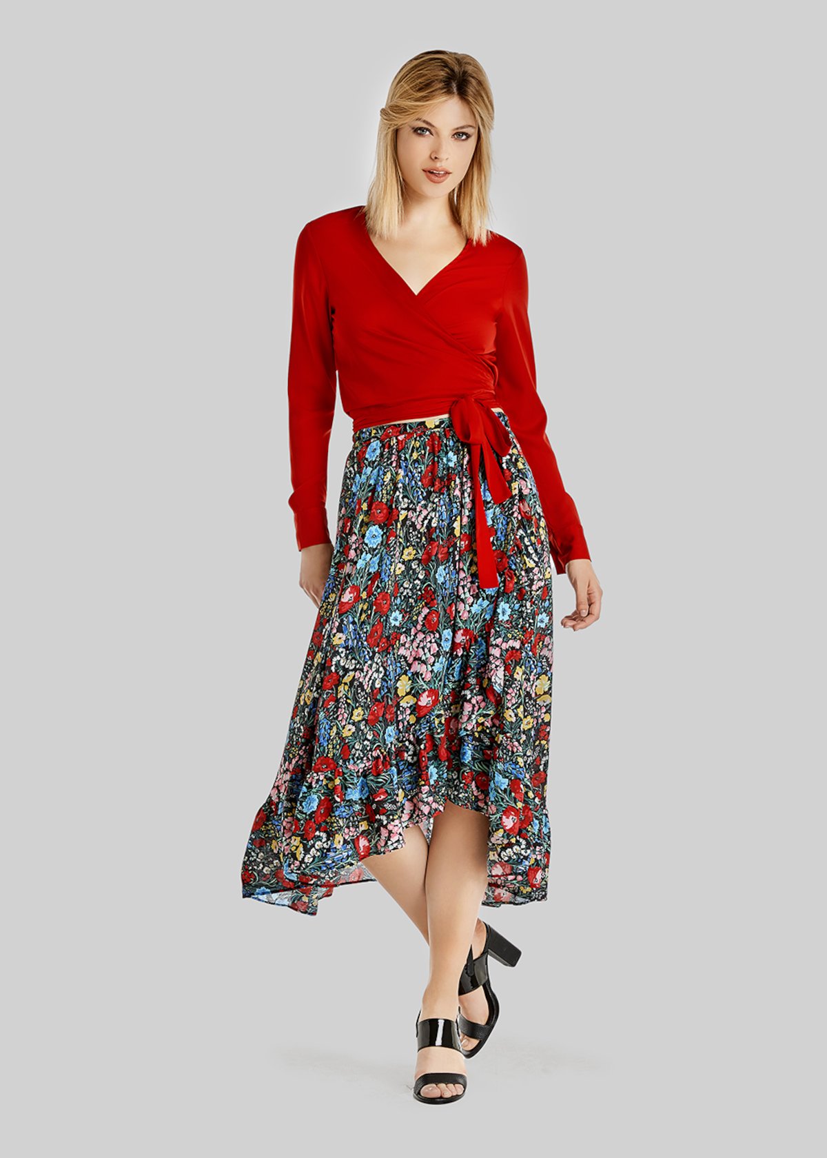 Gonna asimmetrica Camomilla a 99,90 euro autunno inverno 2018 2019