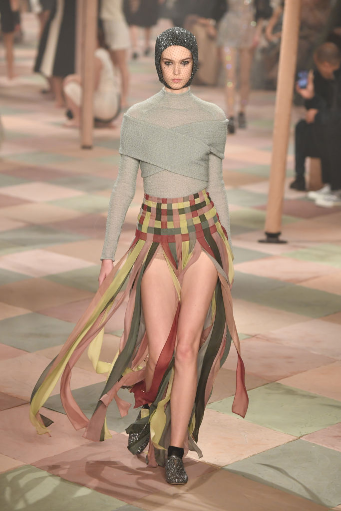 Gonna con intrecci Dior