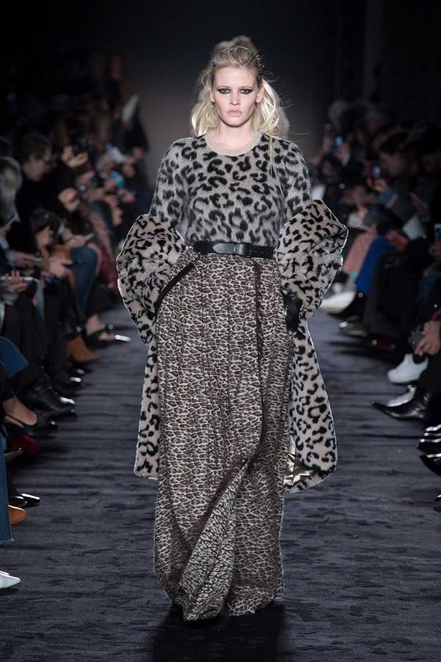 Gonna lunga animalier Max Mara 