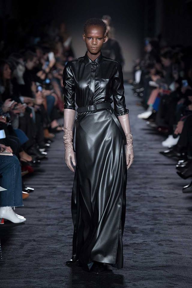 Gonna lunga di pelle Max Mara 