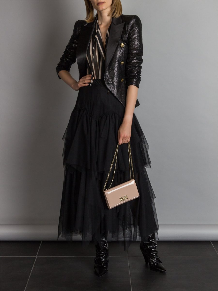 Gonna lunga elegante di tulle Rinascimento