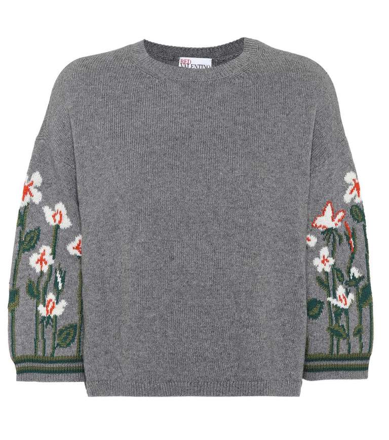 Grigio colore moda autunno inverno 2018 2019  RedValentino