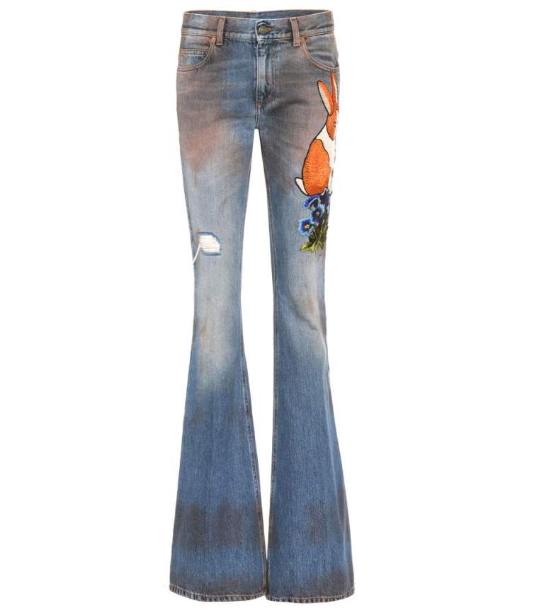 Jeans 2018 ricamato