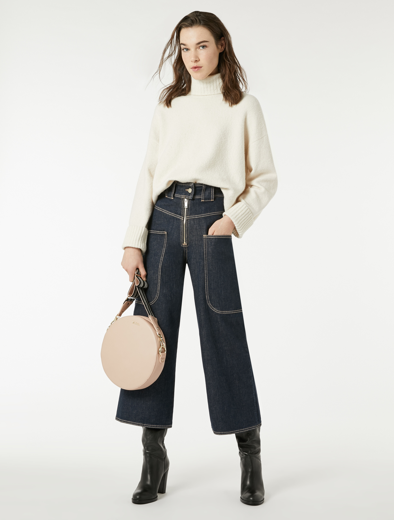 Jeans a tre quarti Max and Co