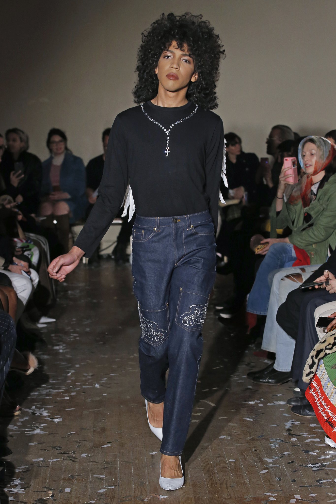 Jeans con decorazione Vaquera