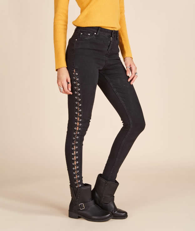 Jeans intrecciati