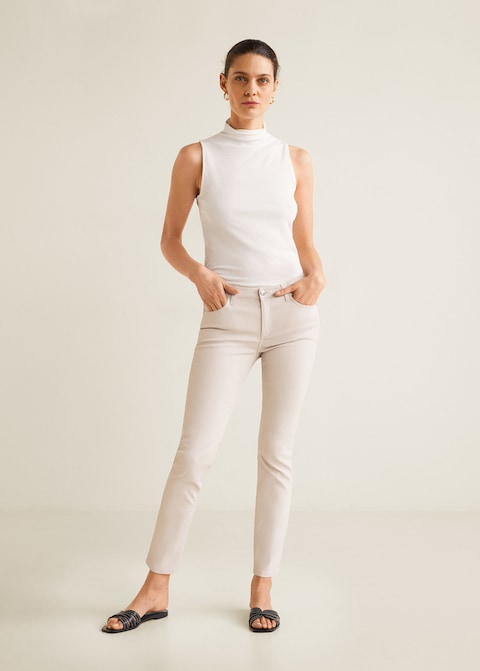 Jeans skinny cipria a 29,99 euro
