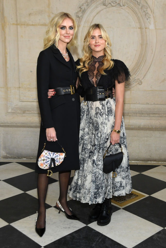 Chiara e Valentina Ferragni ospiti di Dior