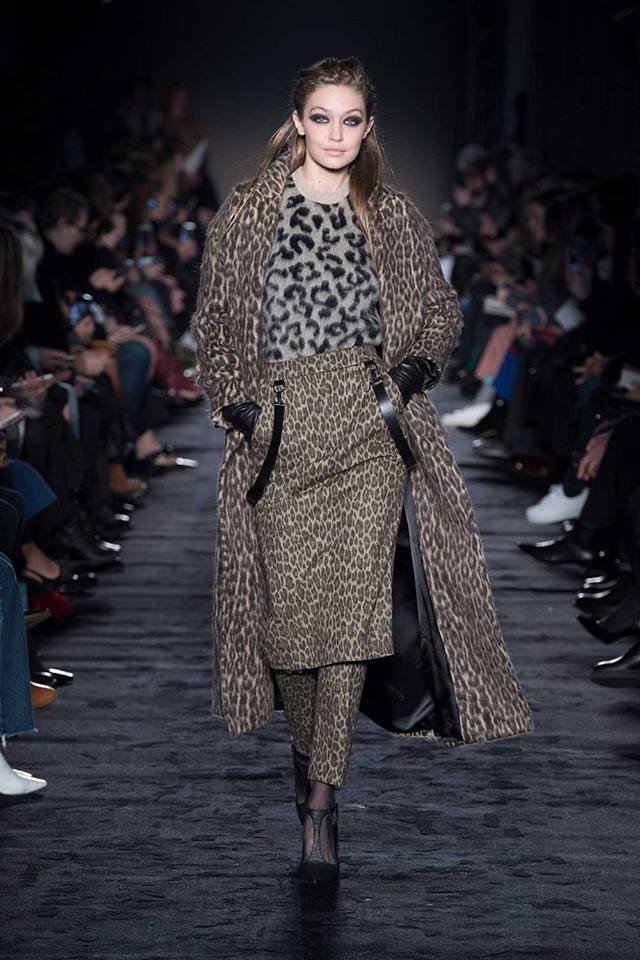Cappotto animalier lungo Max Mara tendenze inverno 2018 2019