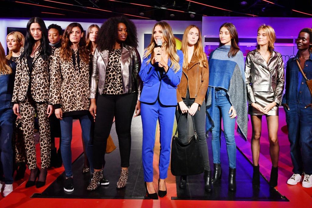 look animalier e denim esmara heidi klum lidl 