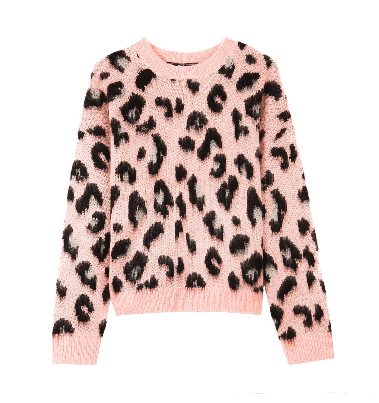 Maglione animalier Bershka
