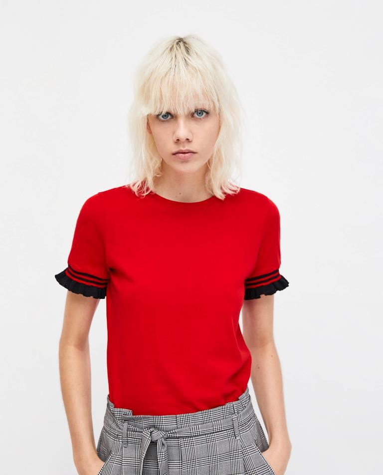 Maglione volant Zara