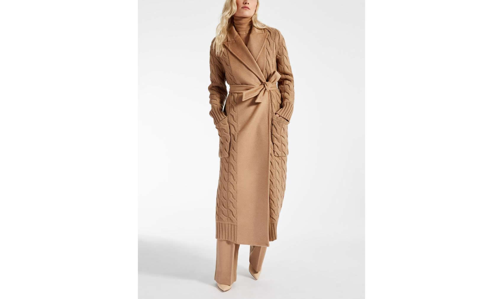 Max mara cappotto vestaglia inverno 2018