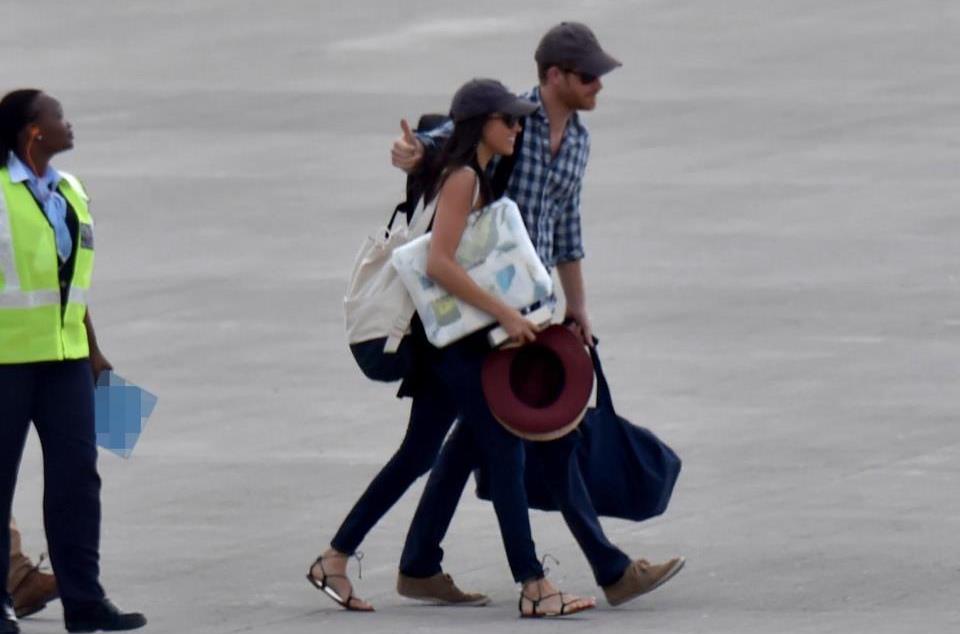 Meghan markle harry africa