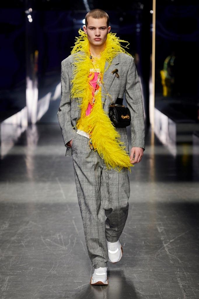 Milano Moda uomo inverno Versace