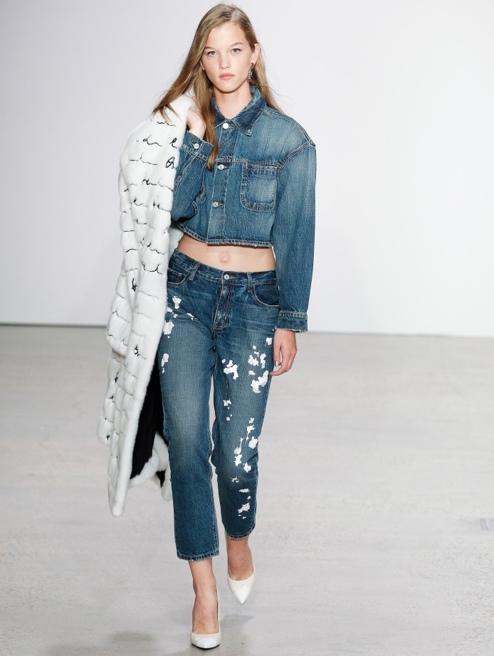 Mom jeans alla caviglia Oscar De La Renta