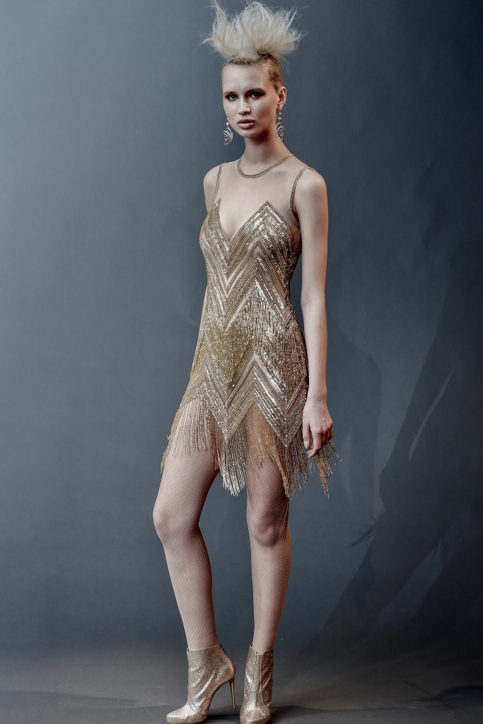Naeem Khan abiti da sposa 2019 oro