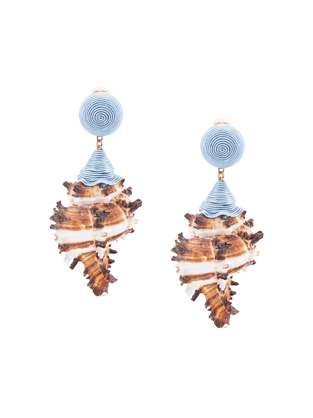Orecchini con conchiglie Rebecca De Ravenel