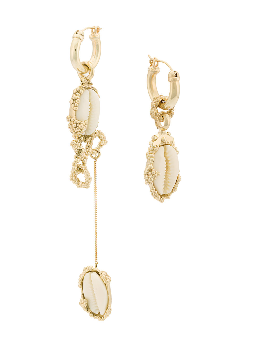 Orecchini pendenti con conchiglie Ellery