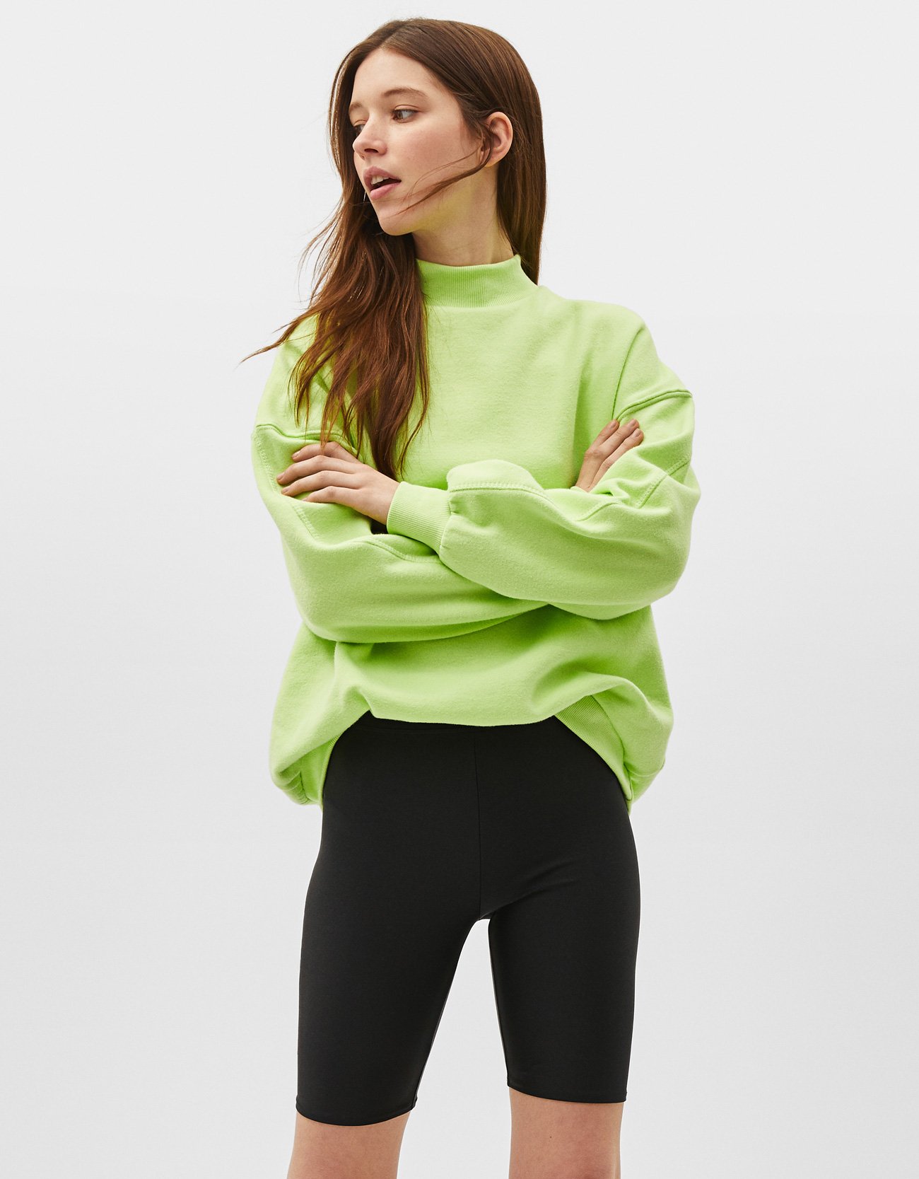 Pantaloncini da ciclista Bershka a 7,99 euro