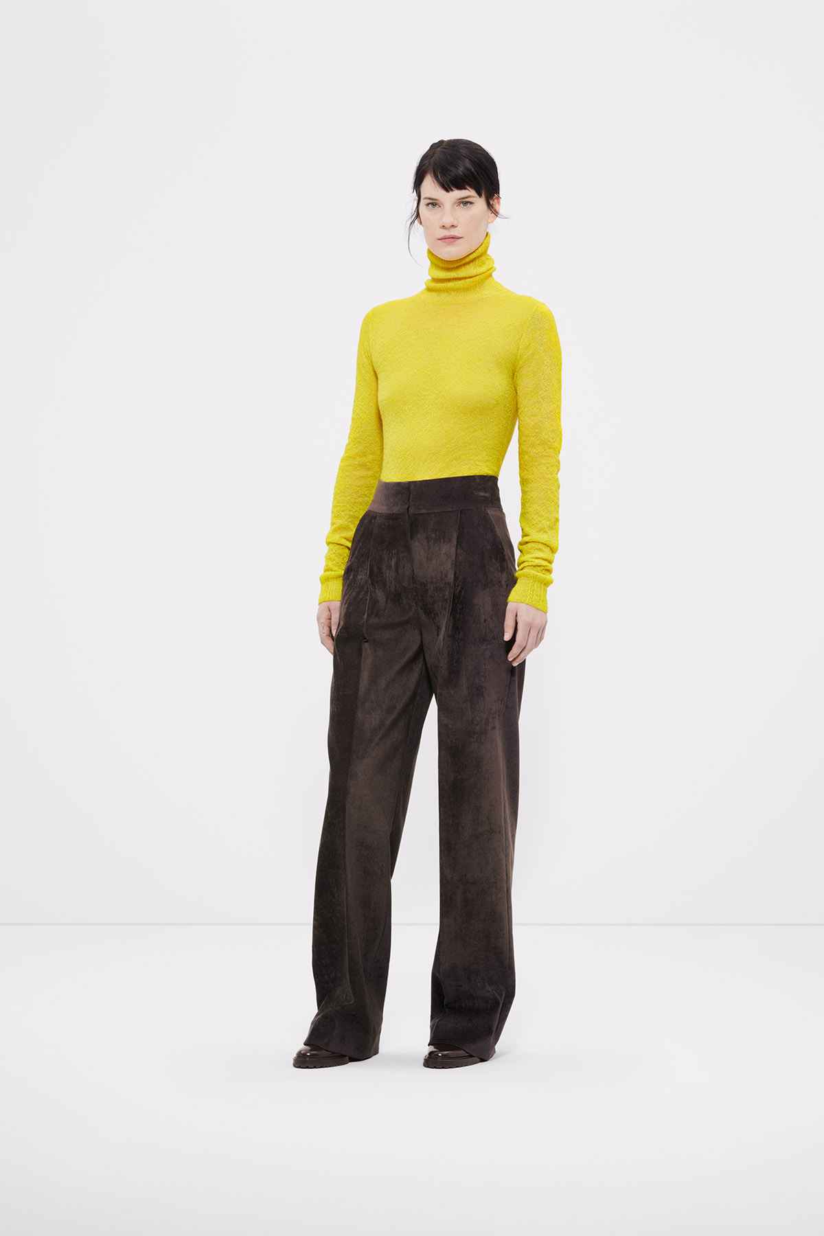 Pantaloni a palazzo a vita alta Cos