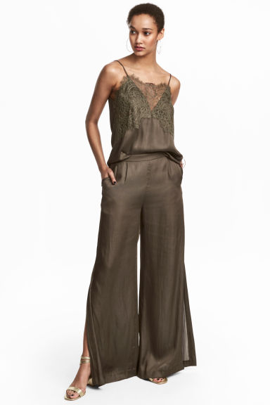 Pantaloni a palazzo eleganti