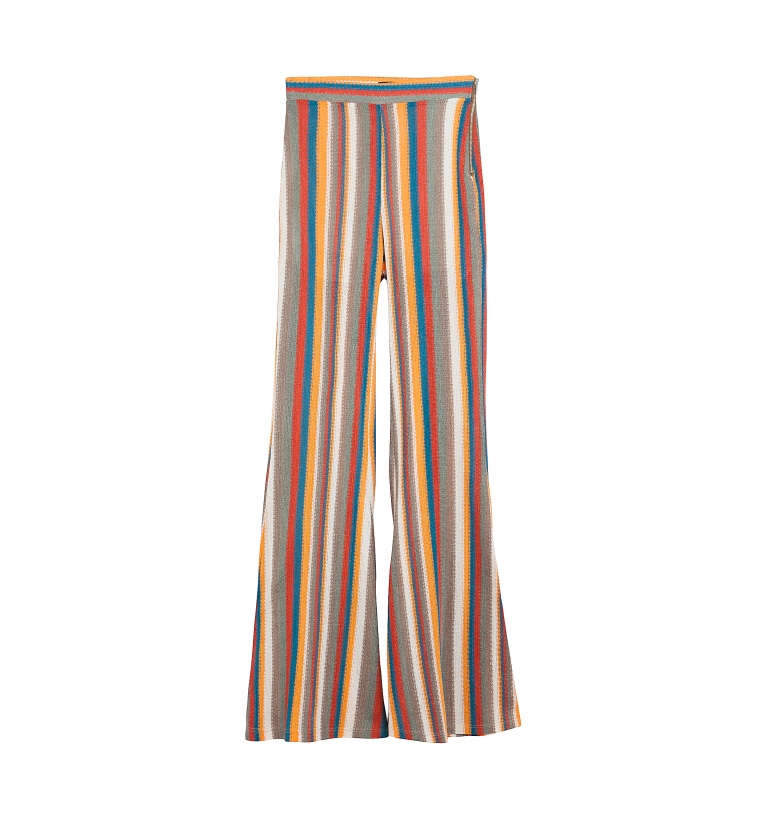 Pantaloni a righe Bershka