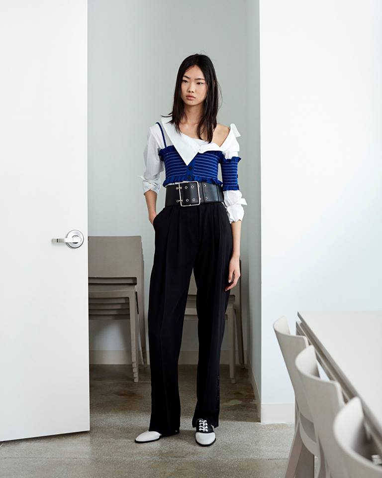 Pantaloni a vita alta Altuzarra