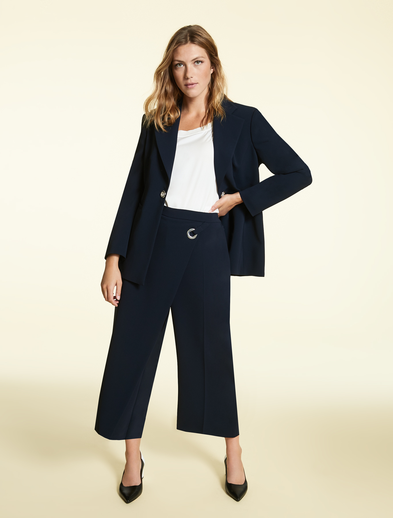 Pantaloni culotte eleganti Marina Rinaldi a 220 euro