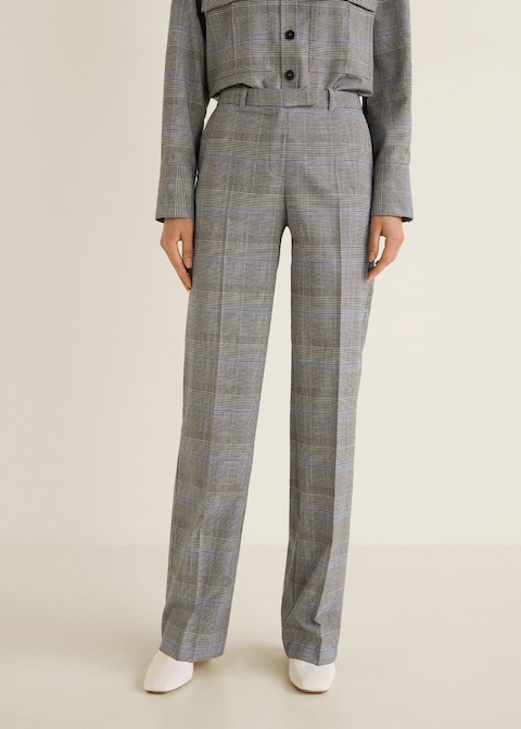 Pantaloni grigi eleganti Mango a 49,99 euro
