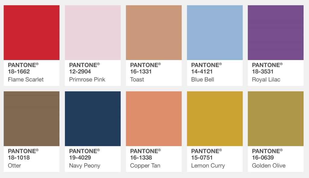 Pantone, Color Palette for London