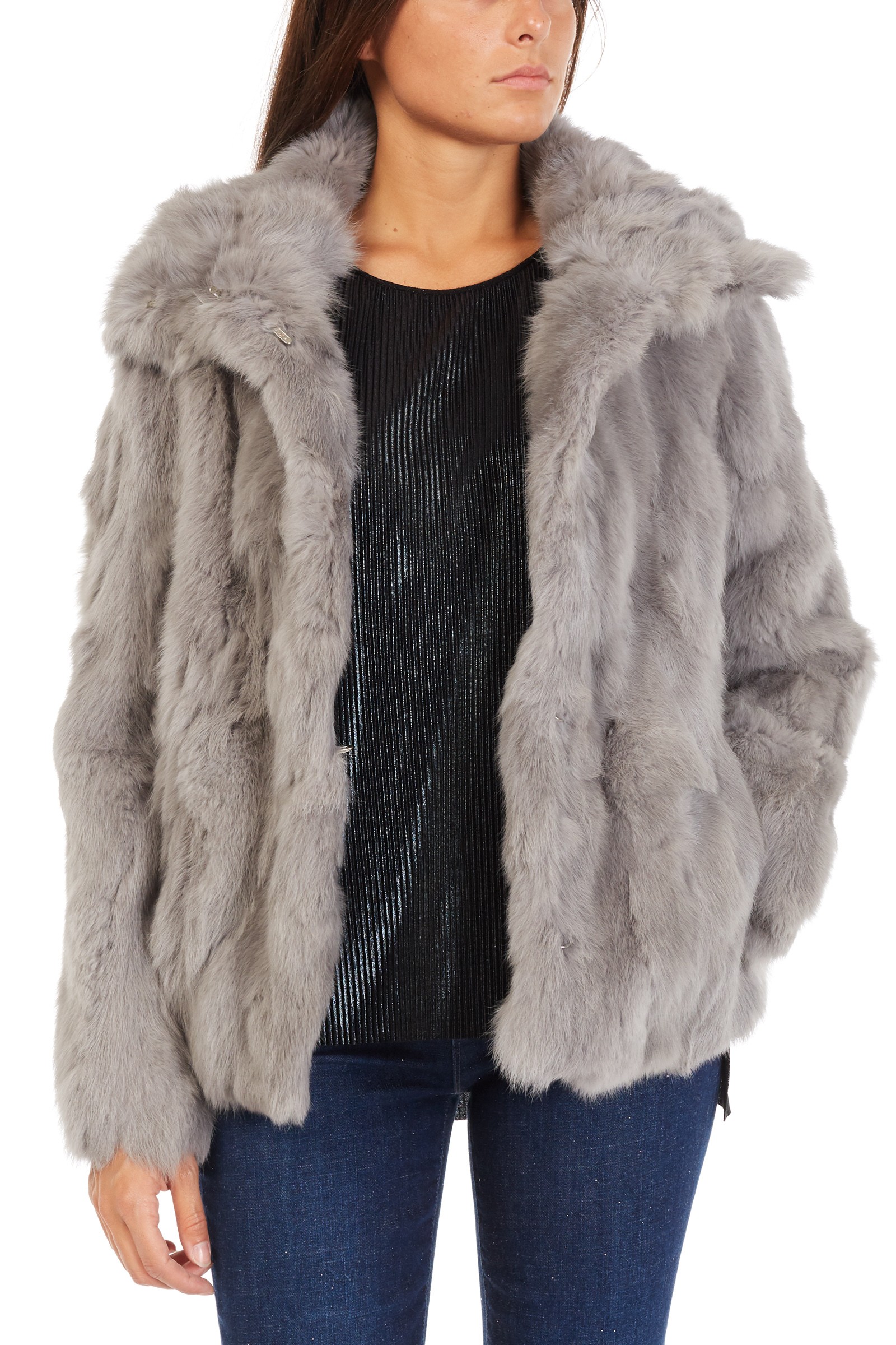 Pelliccia corta in lapin Gas Jeans