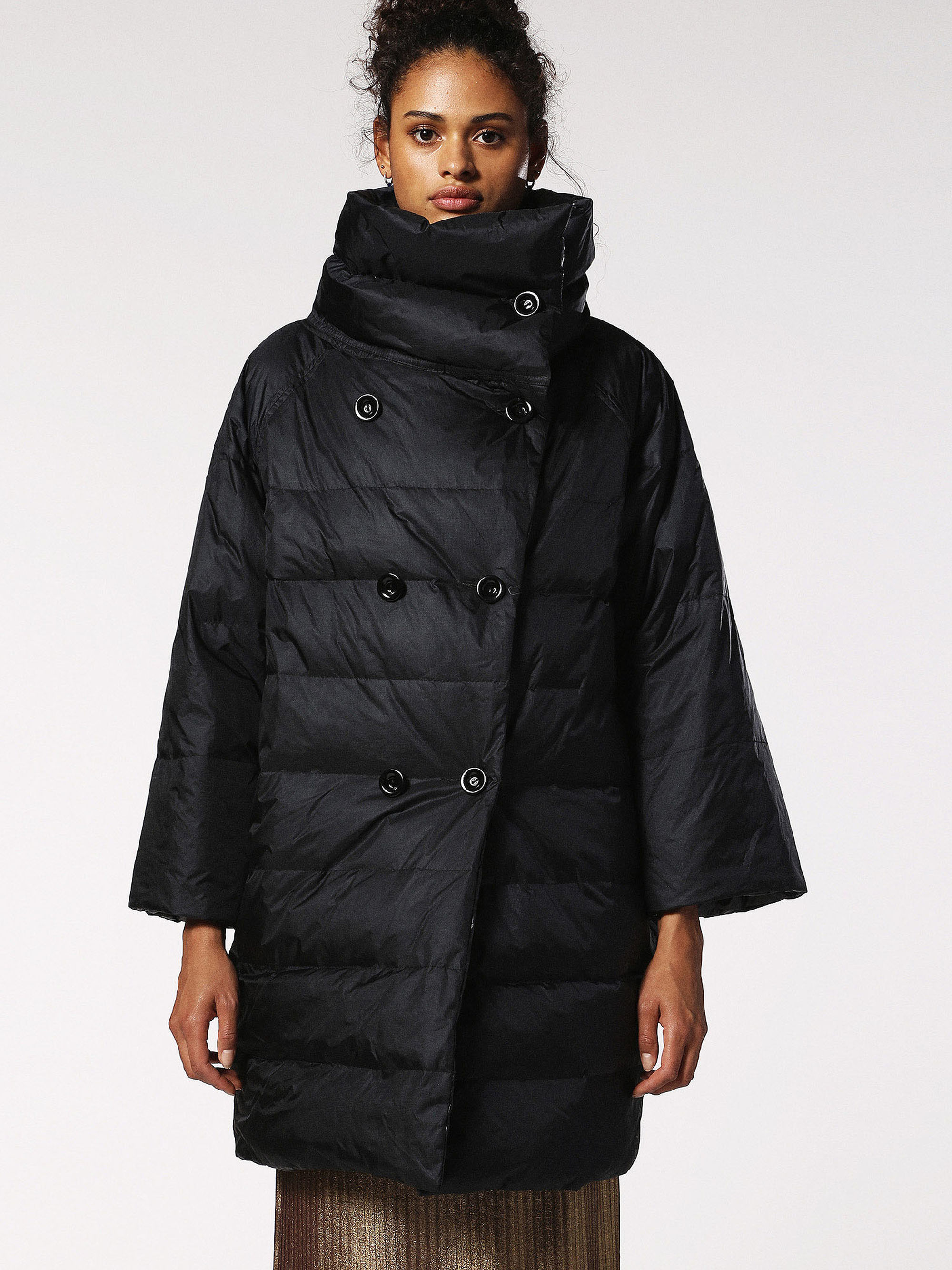 Piumino nero Diesel