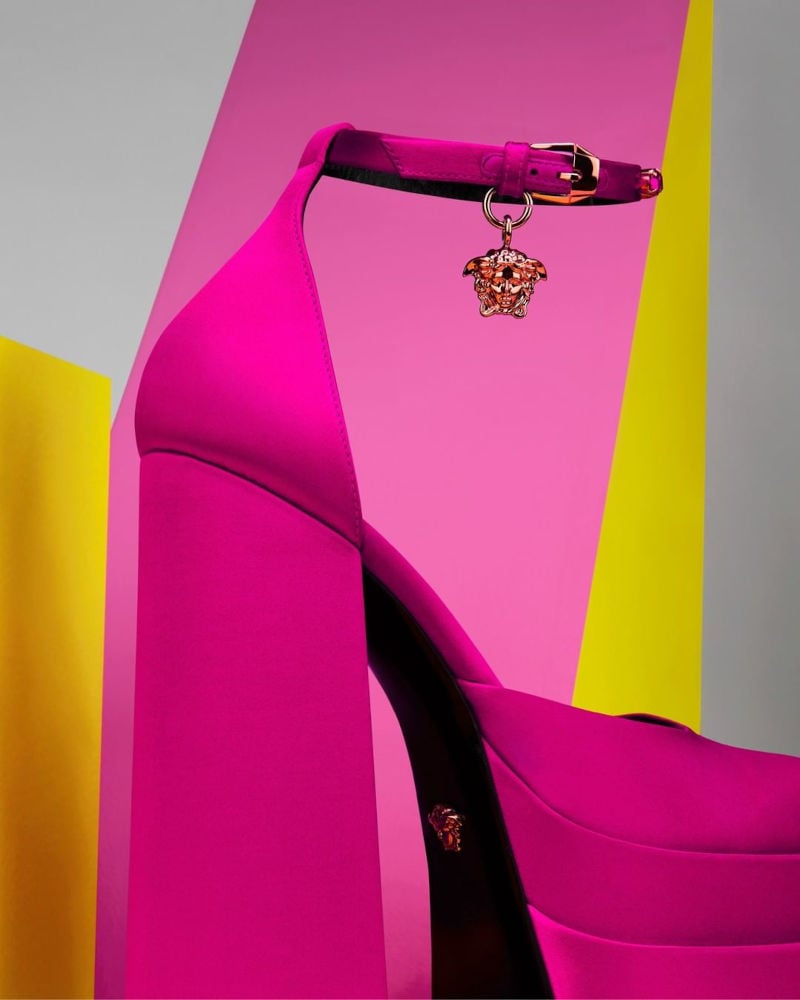 Pumps Versace fucsia