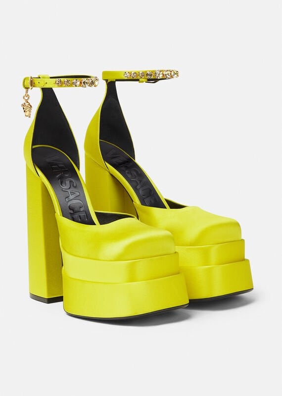 Versace scarpe gialle discount
