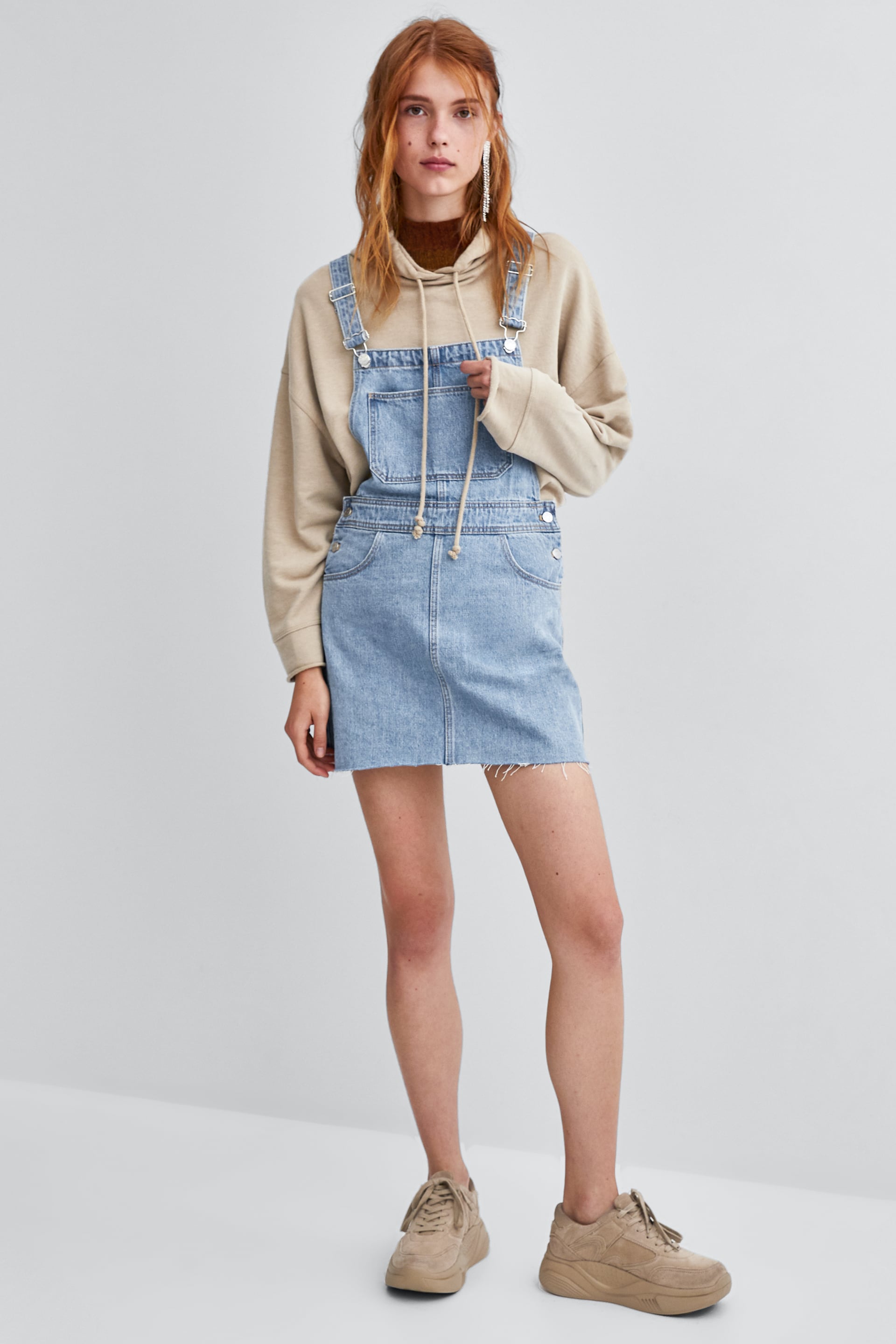 Salopette corta a vestito Zara