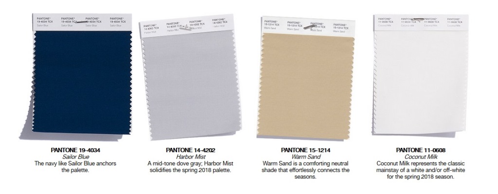 Pantone colori moda Primavera/Estate 2018: le nuove palette di tendenza [FOTO]