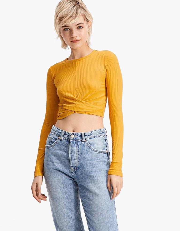 Stradivarius, collezione abbigliamento PrimaveraEstate 2018 croptop