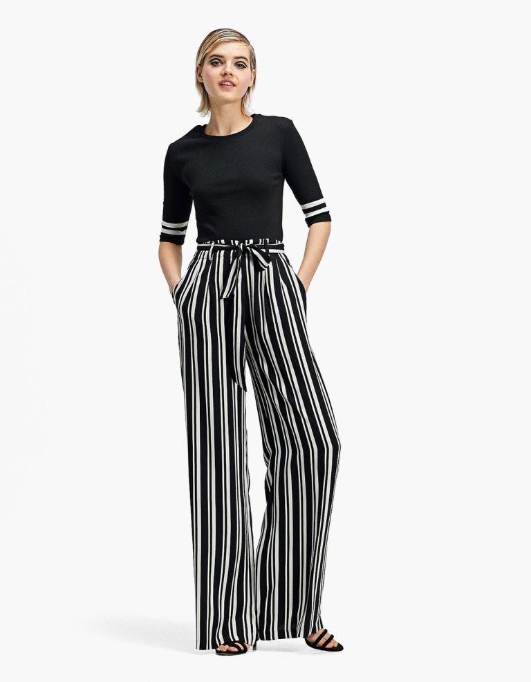 Stradivarius, collezione abbigliamento PrimaveraEstate 2018 pantapalazzo