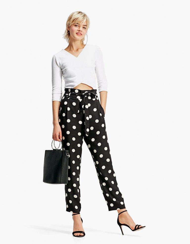 Stradivarius, collezione abbigliamento PrimaveraEstate 2018 paperbag