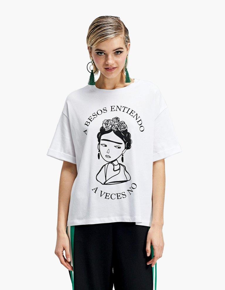 Stradivarius, collezione abbigliamento PrimaveraEstate 2018 tshirt