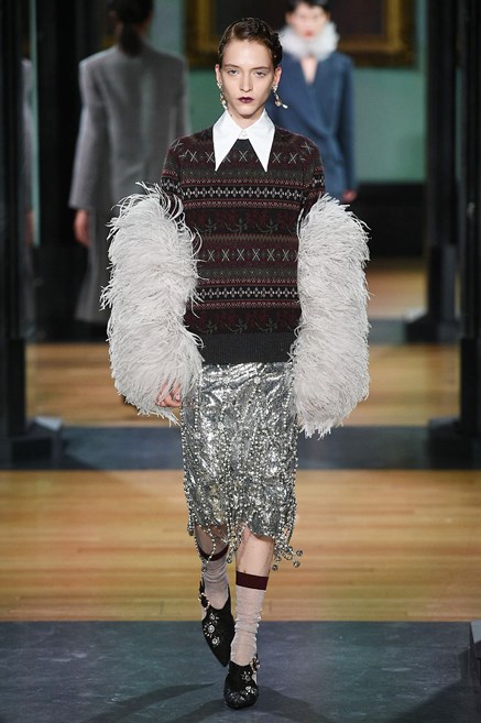 Tendenza abbigliamento gioiello autunno inverno 2018 2019  Erdem