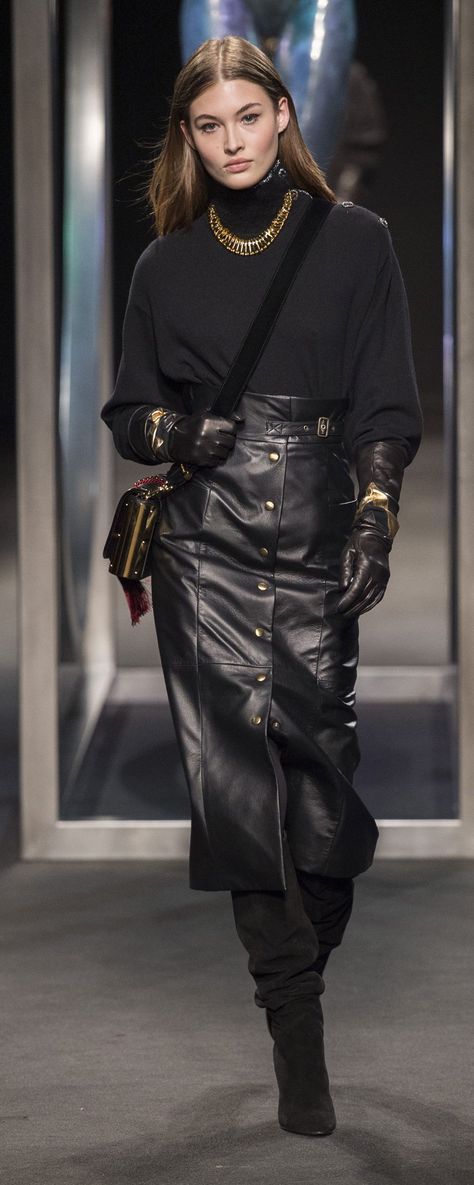 Tendenza abbigliamento in pelle autunnoinverno 2018 2019  ferretti
