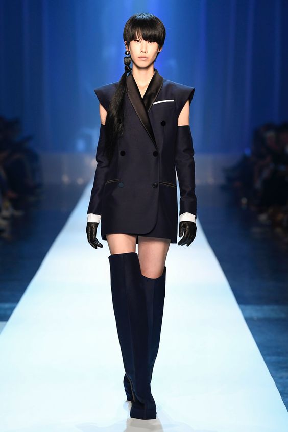Tendenza moda abito blazer autunno inverno 2018 2019  Jean Paul Gaultier