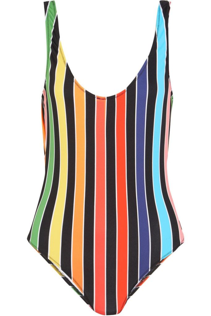 Tendenza moda arcobaleno 2018  costume